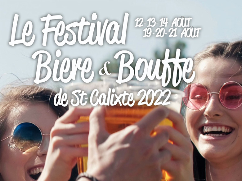 Le Festival Bière et Bouffe arrive à Saint-Calixte!