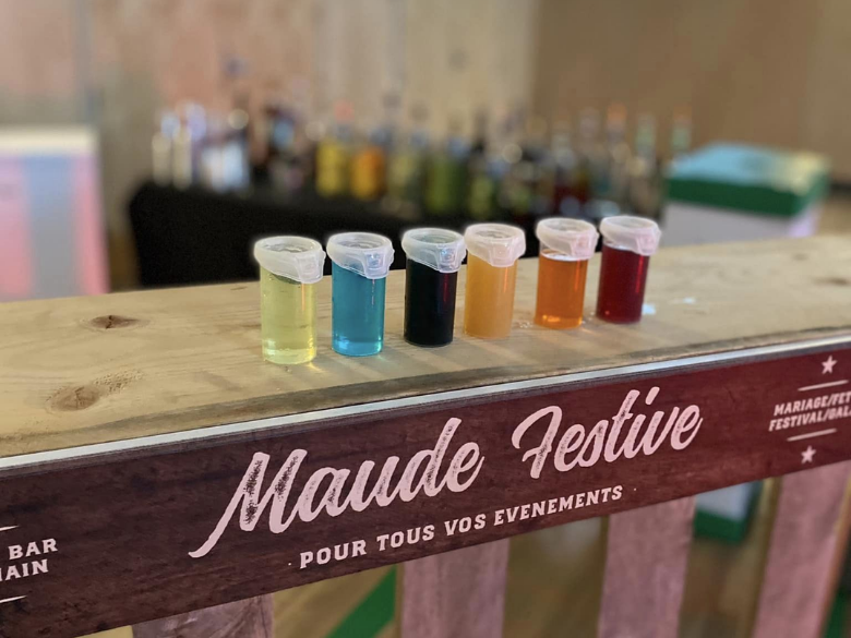 Maude Festive, le service de bar personnalisé mobile