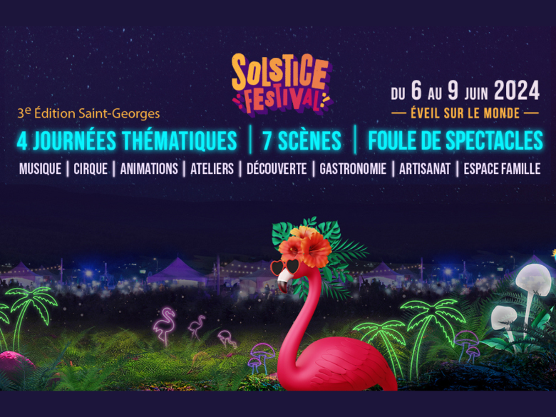 Passeport pour 2 pour le Solstice Festival à Saint-Georges, présenté par Cogeco