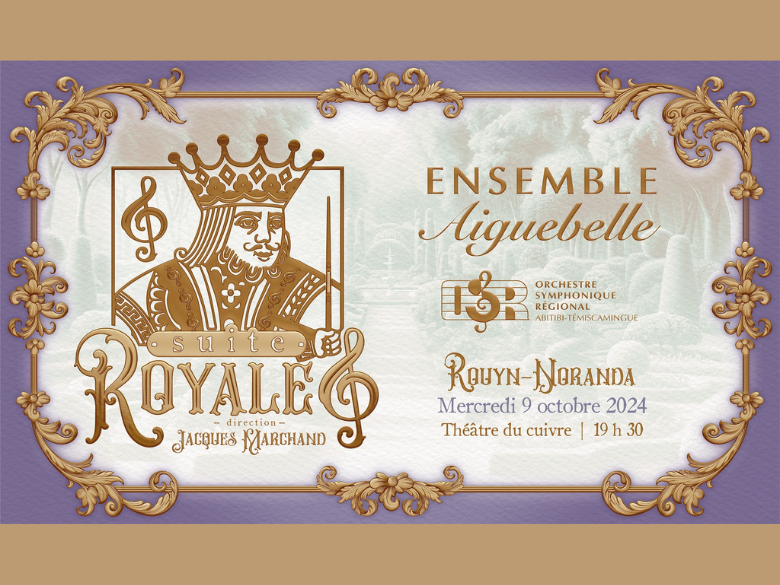 Paire de billets pour le concert annuel de l'Ensemble Aiguebelle