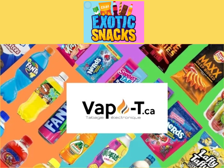 Magasinez vos snacks et équipement de vapoteur