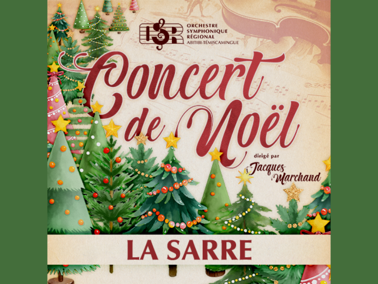 Paire de billets pour le Concert de Noël - 1er décembre 2024