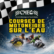 Circuit de Motoneiges sur l'eau du Québec